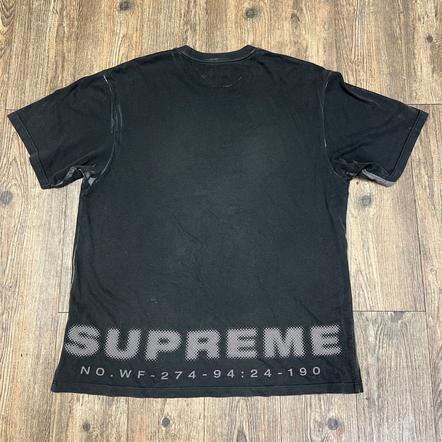 Supreme Discharge S/S Top Black