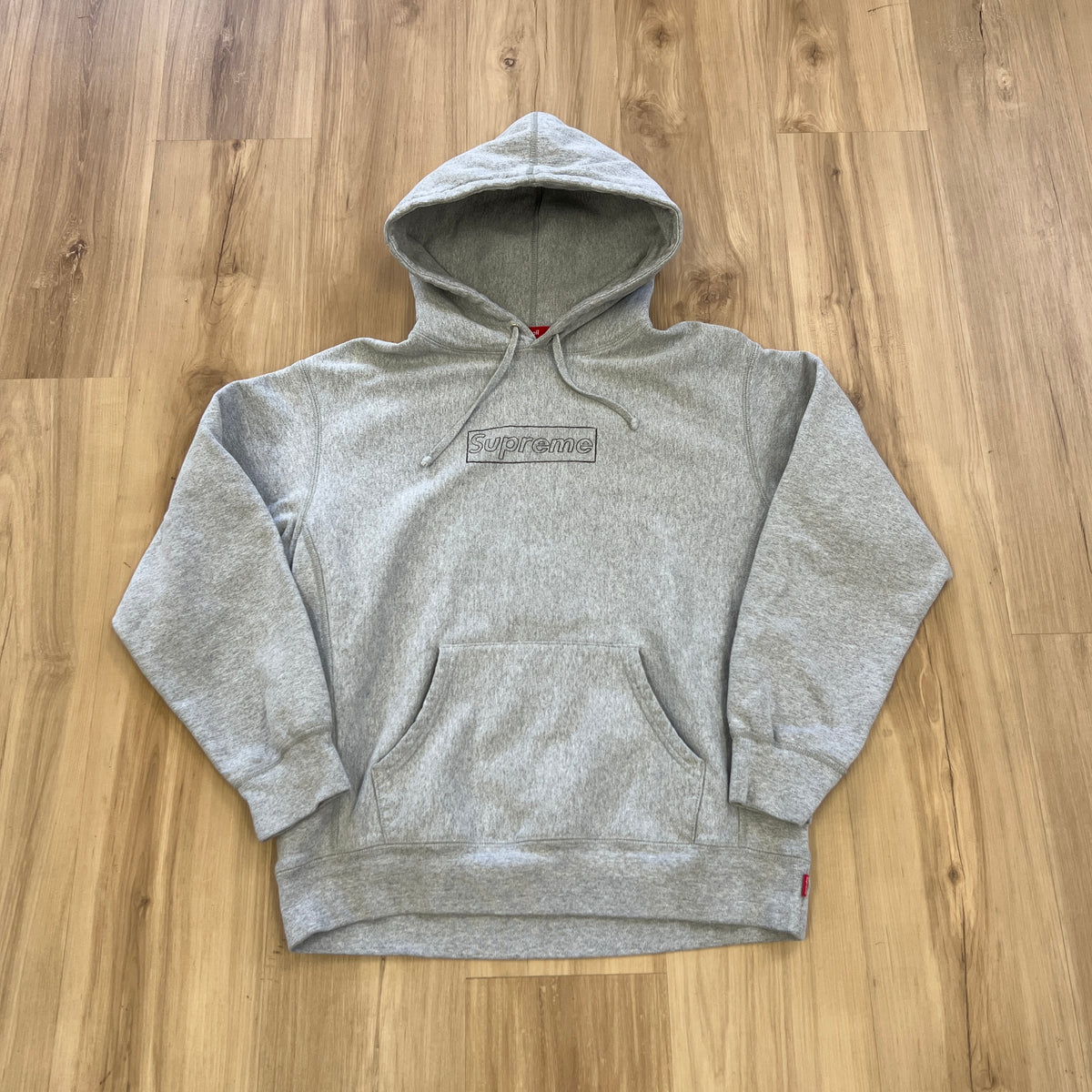 Supreme KAWS Chalk Logo Hooded Sweatshirt – Holy Ground