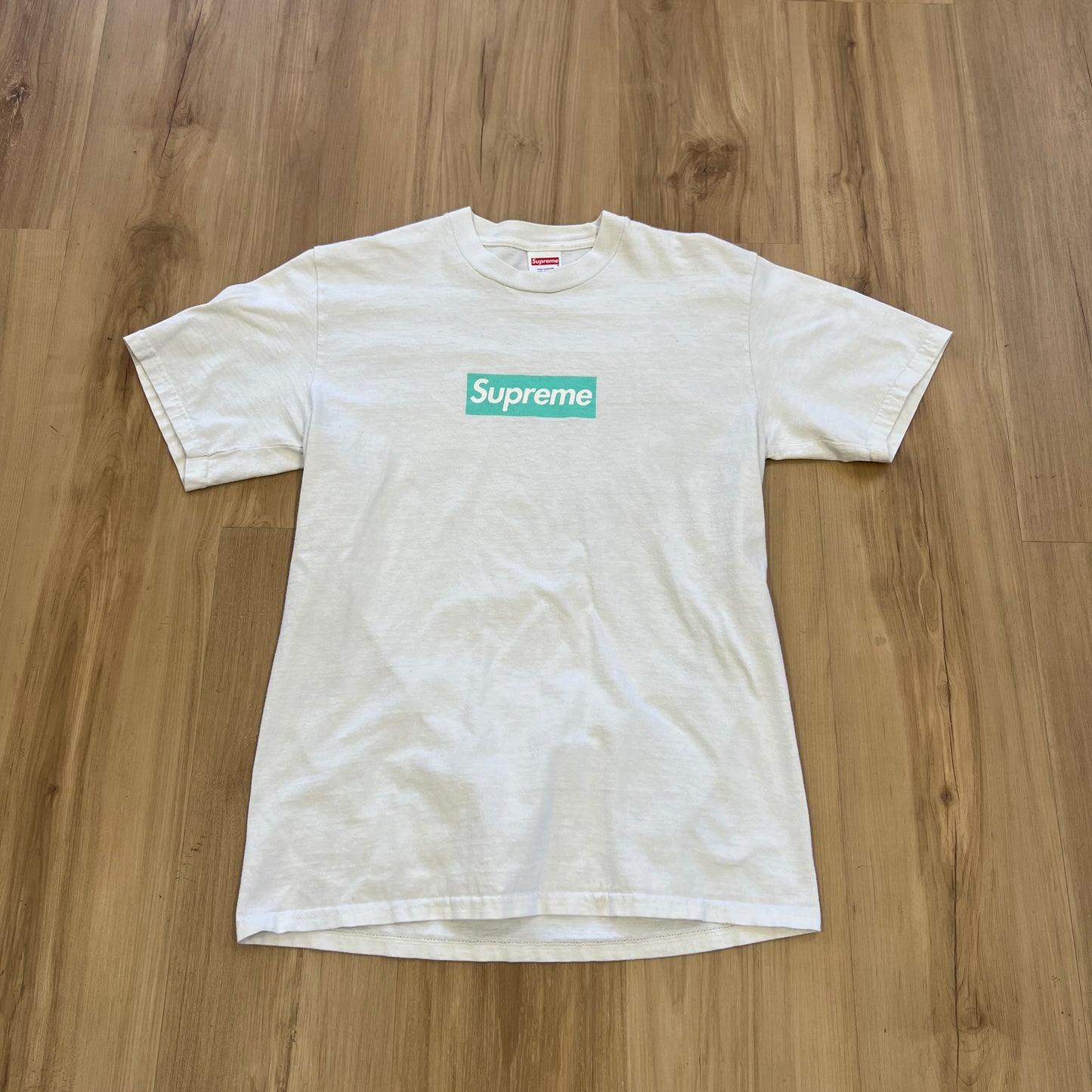 Supreme Tiffany & Co. Box Logo Tee White