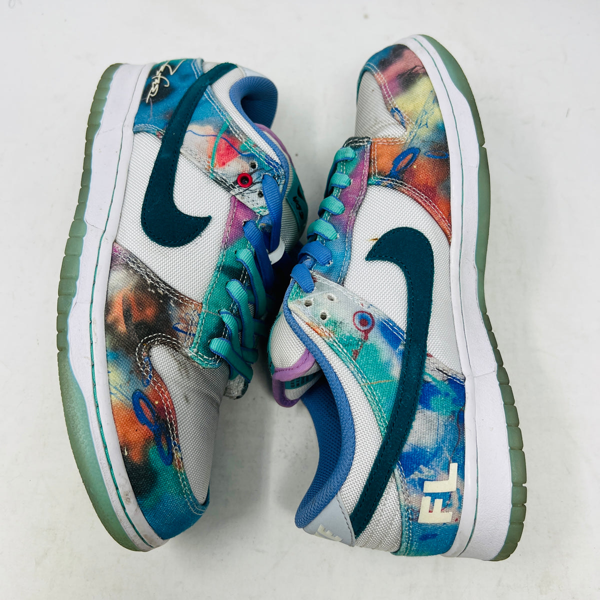 Nike SB Dunk Low Futura Laboratories Bleached Aqua