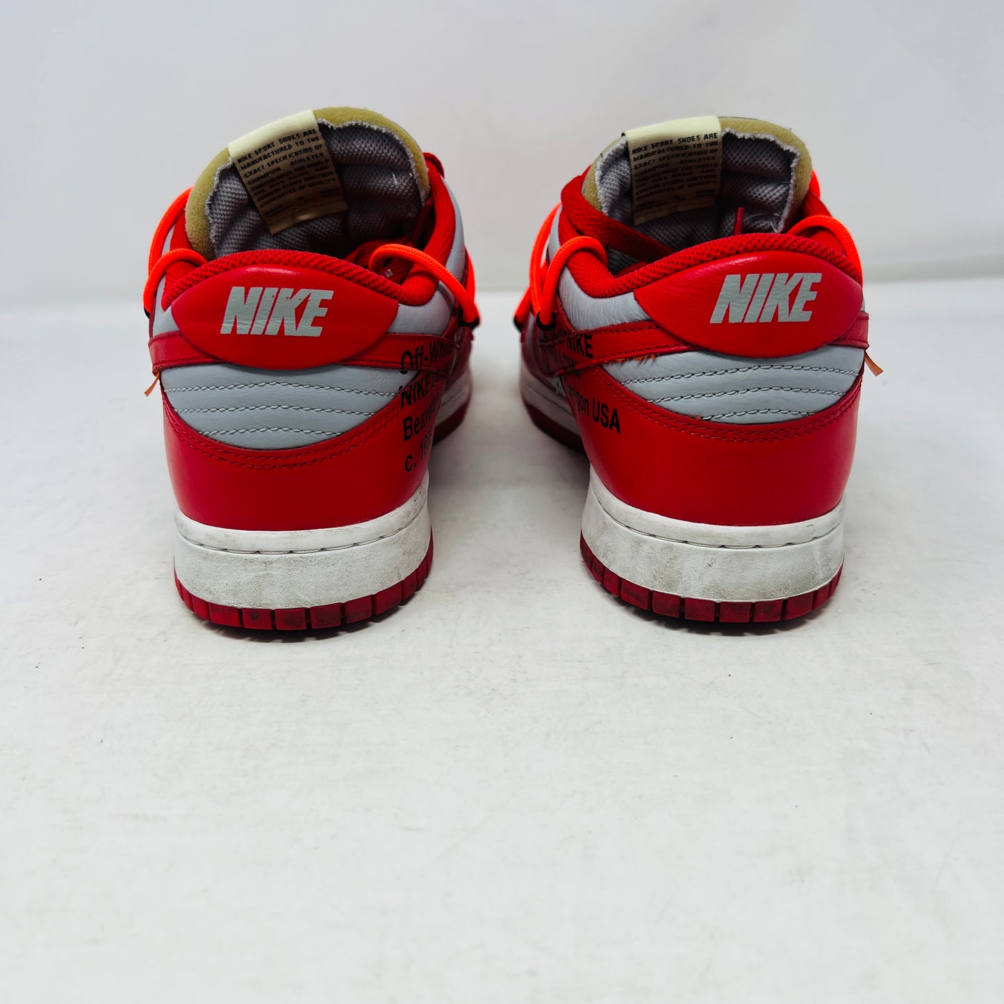 Nike Dunk Low Off-White University Red