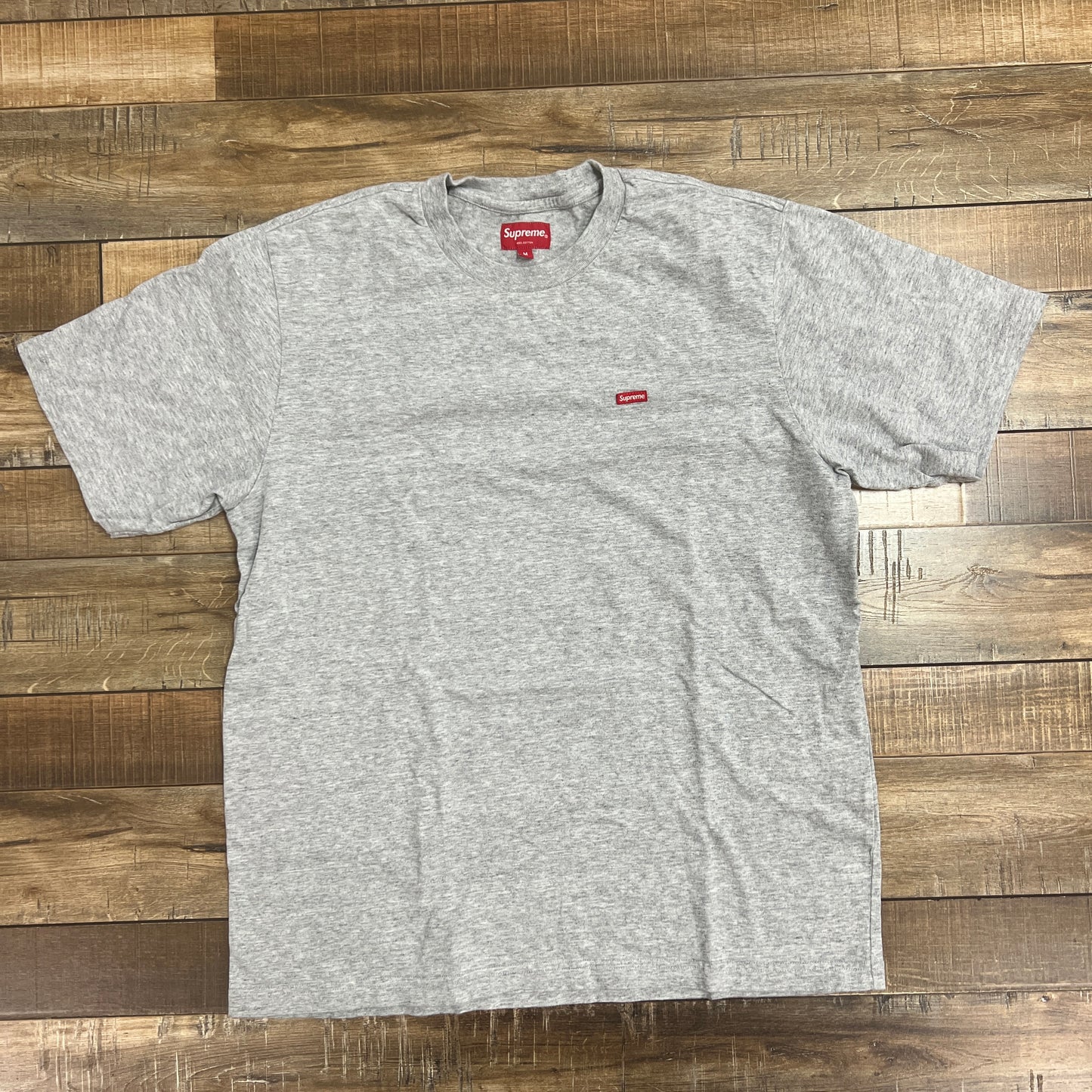 Supreme Box logo Tee Heather Grey