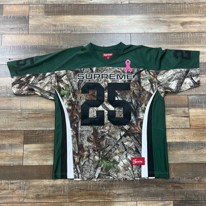 Supreme Breast Cancer Awareness Football Jersey Green