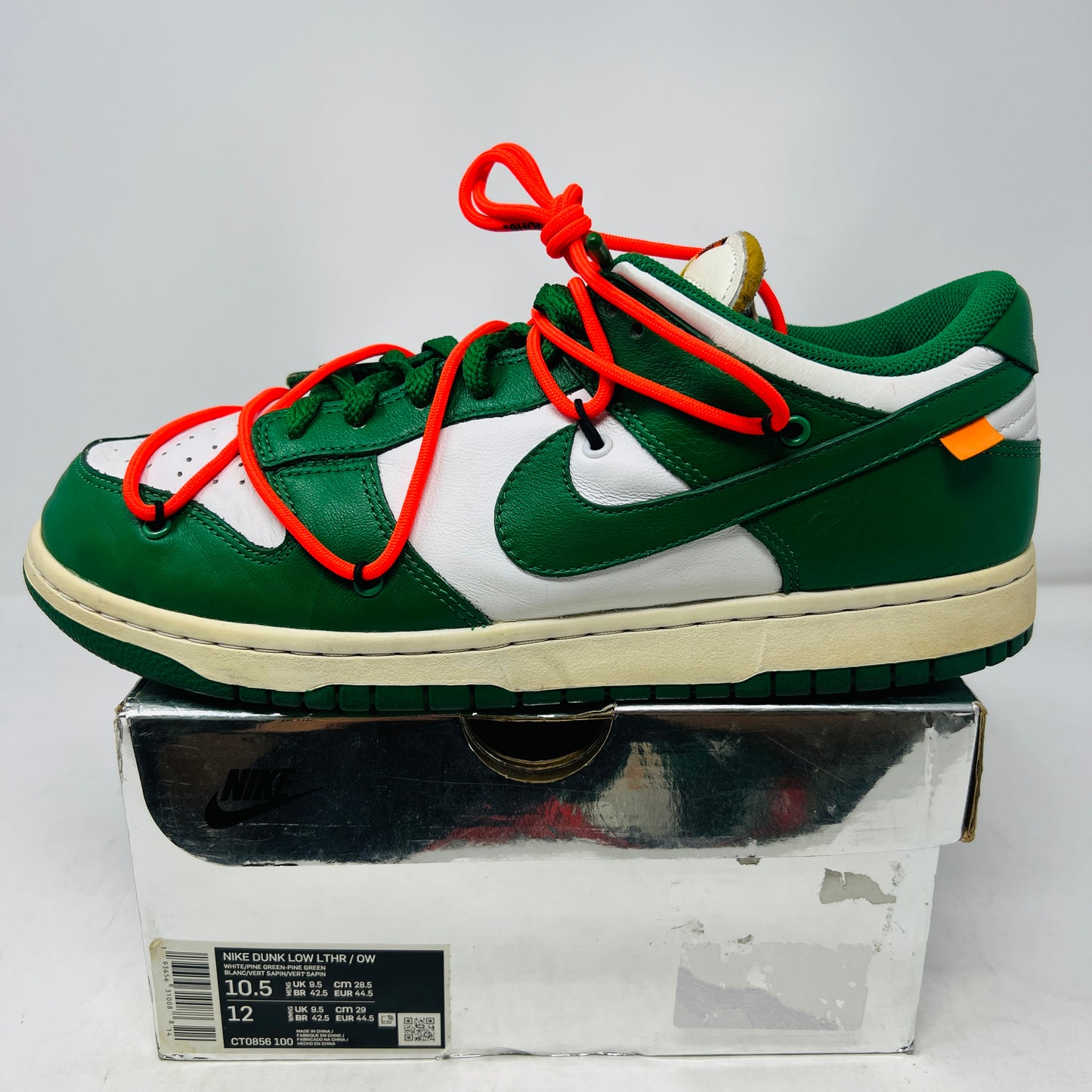 Nike Dunk Low Off-White Pine Green