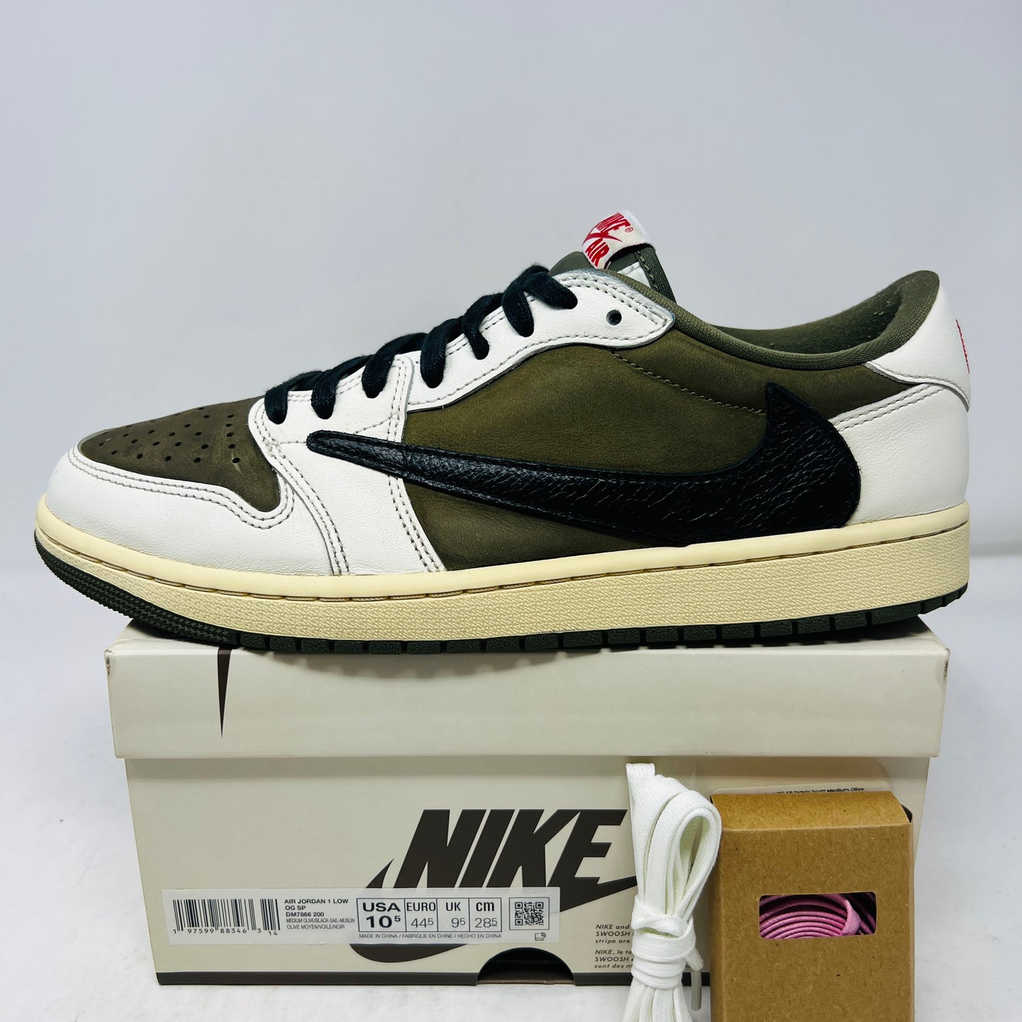 Jordan 1 Retro Low OG SP Travis Scott Medium Olive