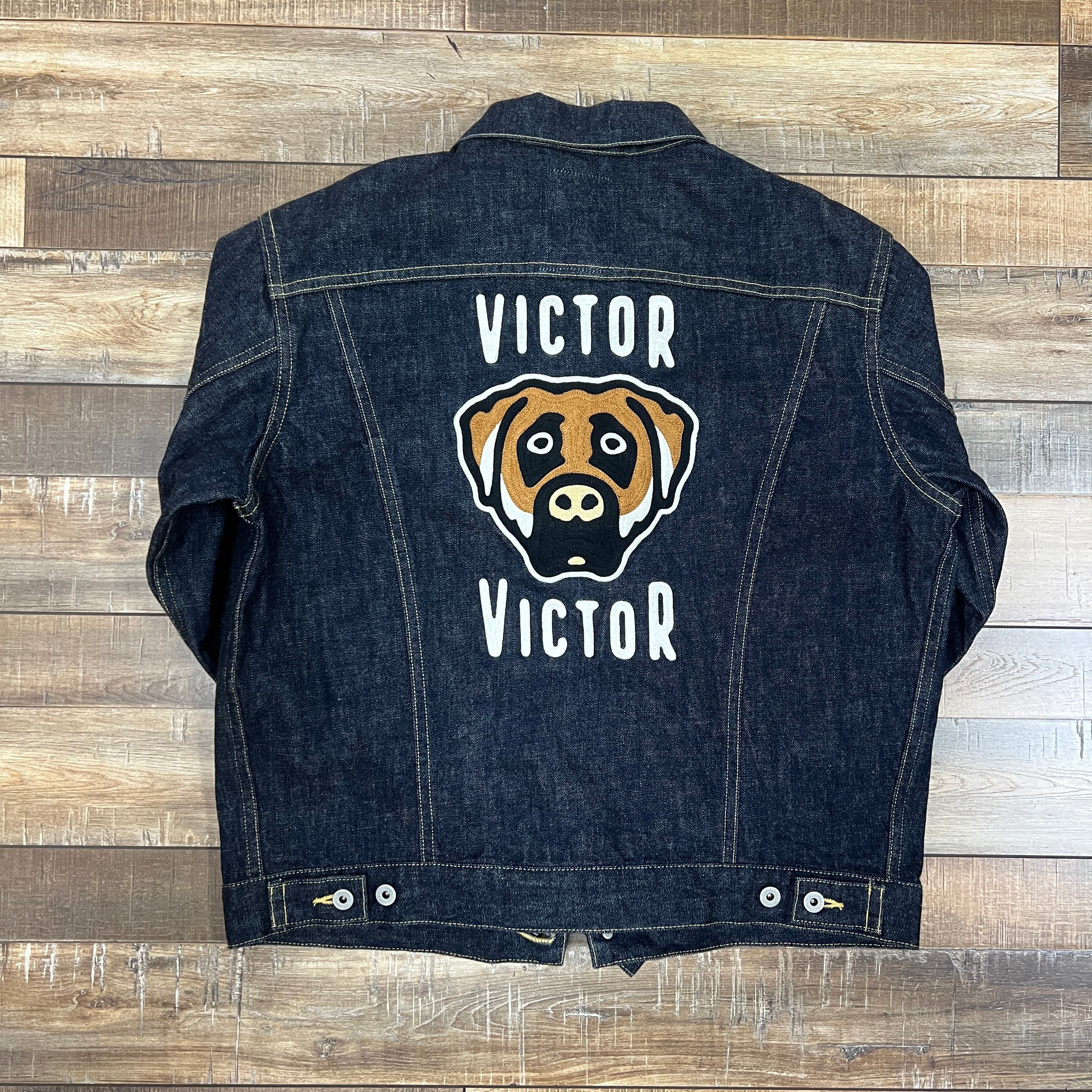 HUMAN MADE VICTOR VICTOR DENIM JACKET – Holy Ground