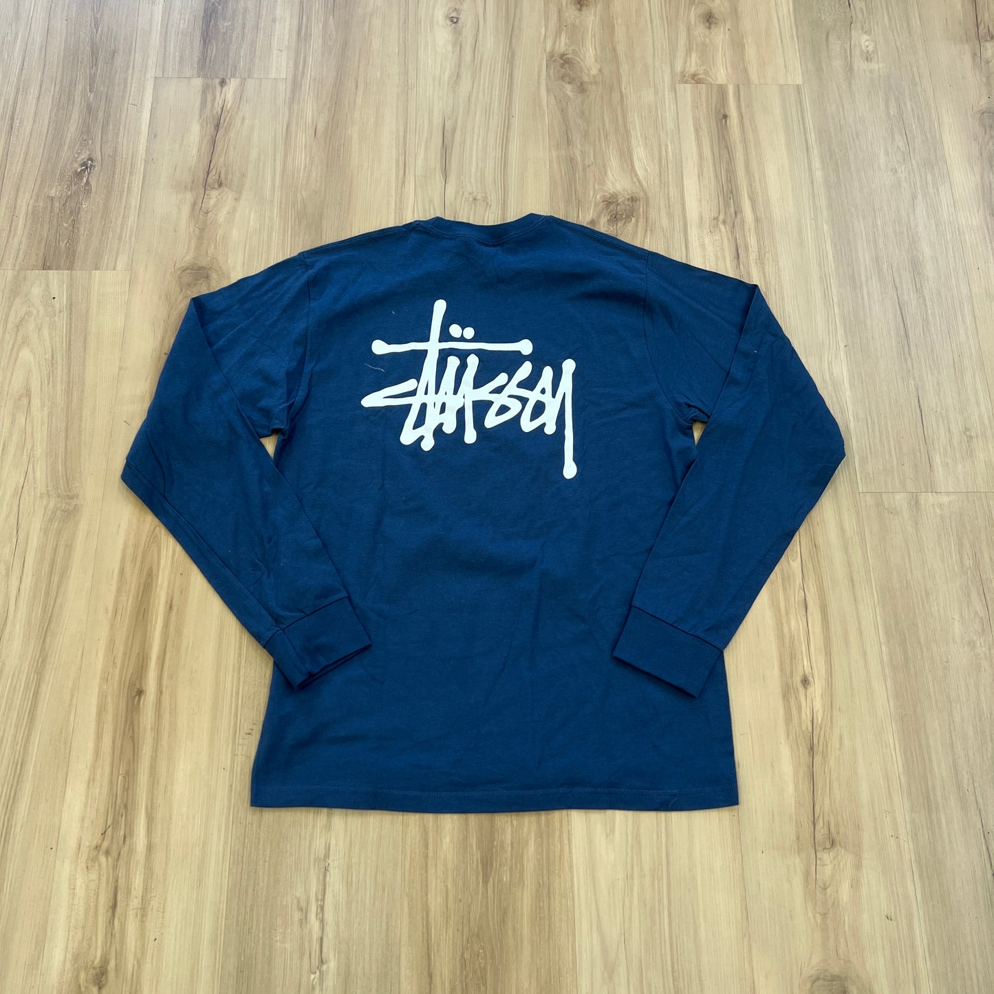 Basic Stüssy LS Tee Navy