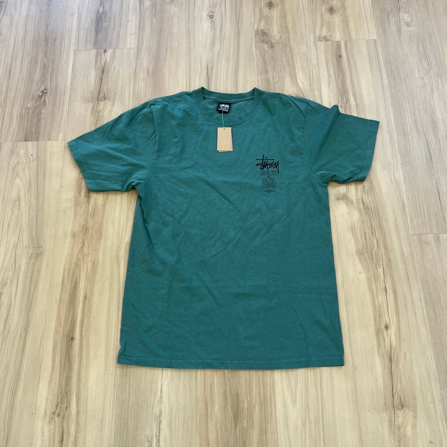 Stussy Swim Out Tee Green