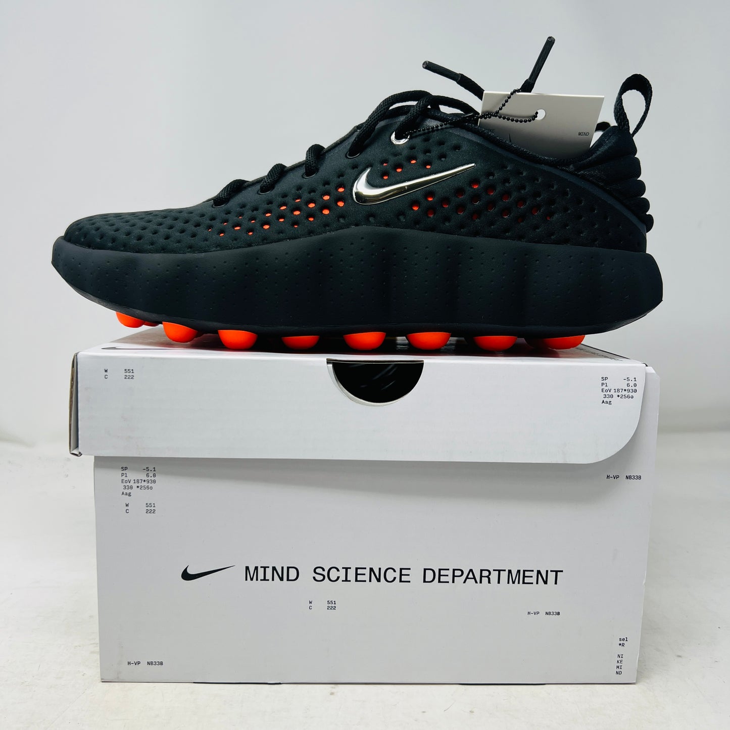 Nike Mind 002 Black Hyper Crimson