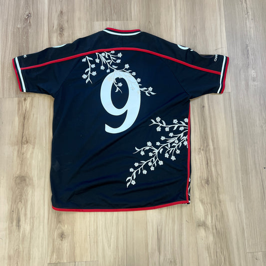 Supreme Floral Soccer Jersey Black