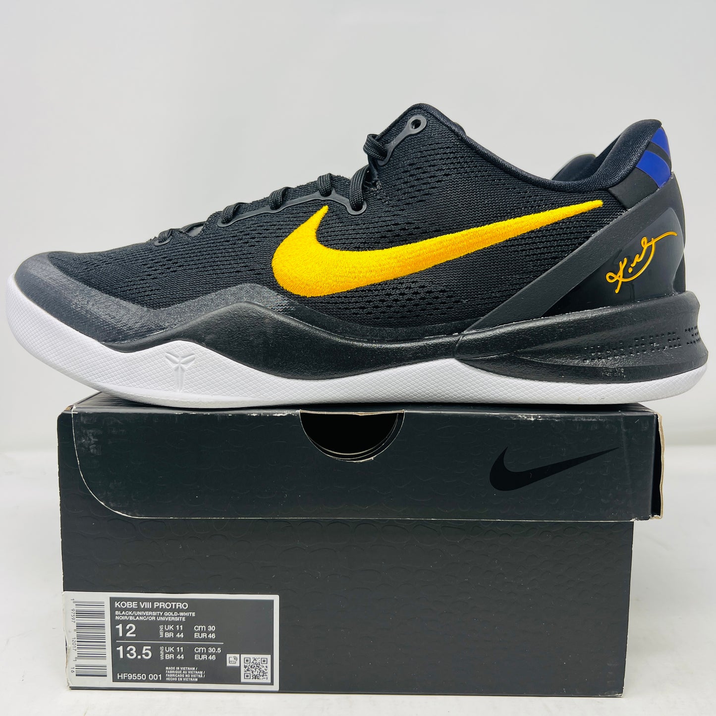Nike Kobe 8 Protro Lakers Away