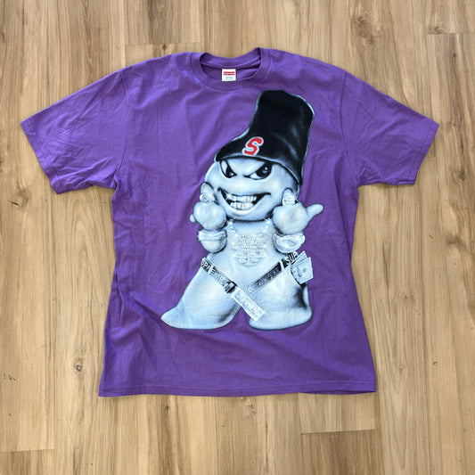 Supreme Snowman Tee Purple