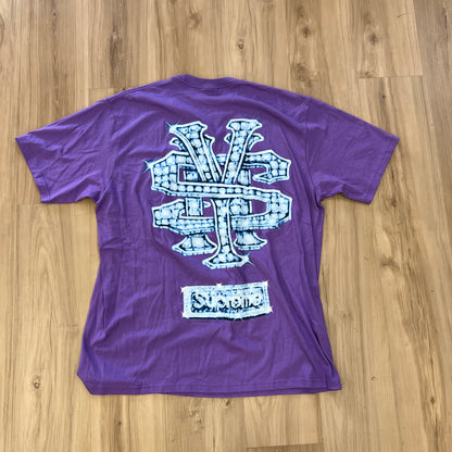 Supreme Snowman Tee Purple