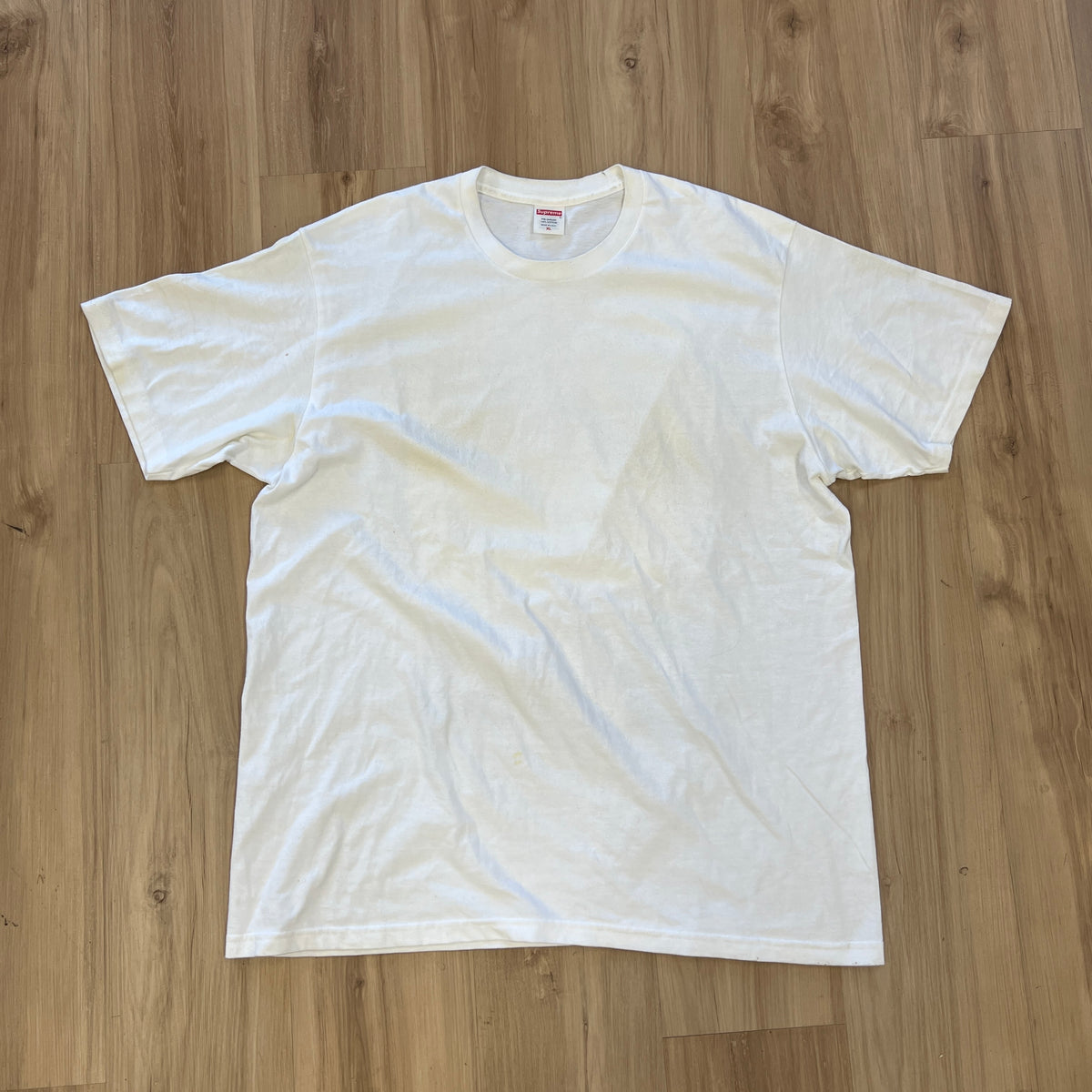 Supreme Paint Tee White