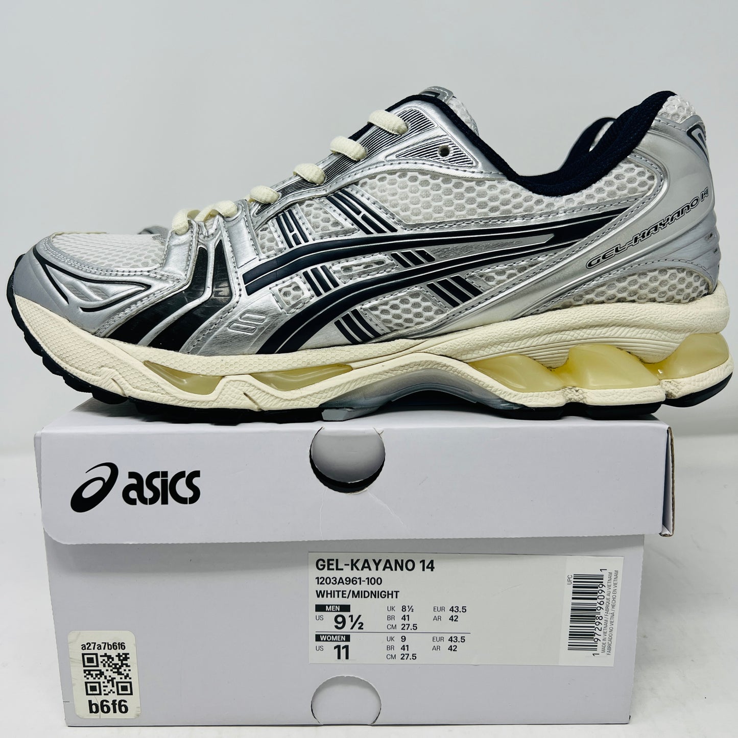 ASICS Gel-Kayano 14 JJJJound White Navy