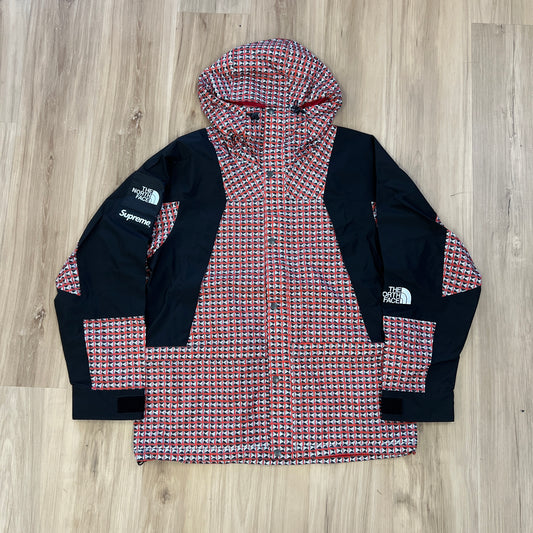 Supreme The North Face Studded Mountain Light Jacket Red