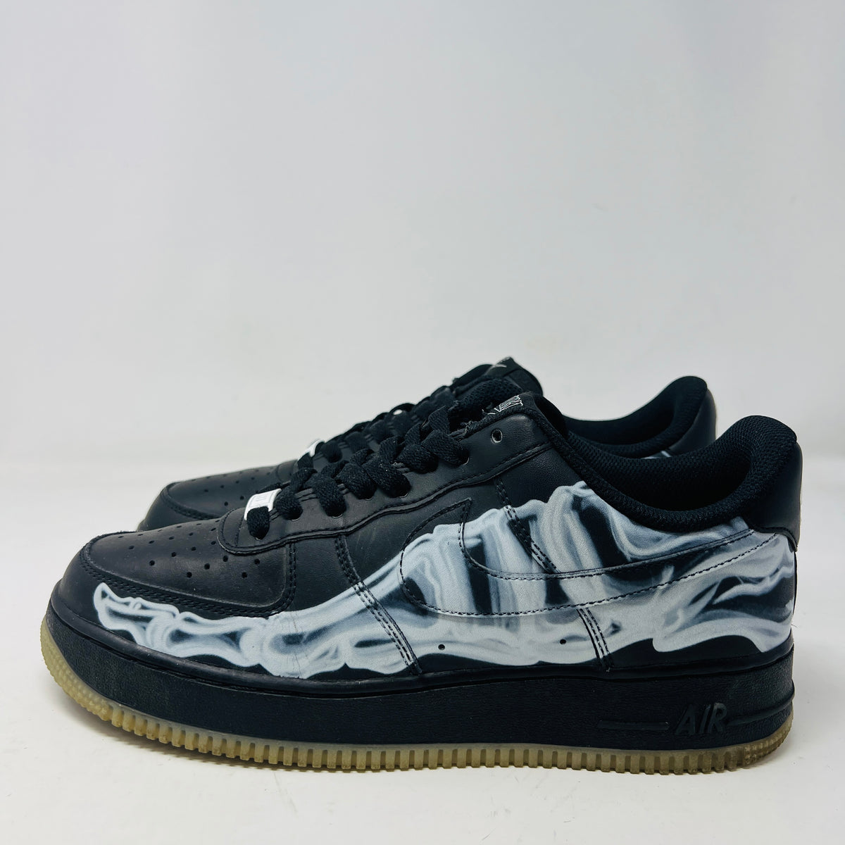 Nike Air Force 1 Low Black Skeleton Halloween (2019) – Holy 