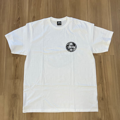 Stüssy Dot Stamp Tee White