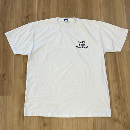Undefeated Uncle Paulie's Thanksgiving Tee White