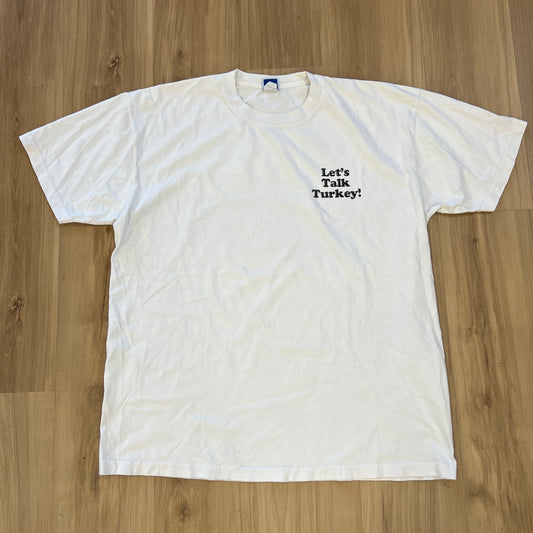 Undefeated Uncle Paulie's Thanksgiving Tee White