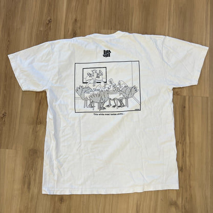 Undefeated Uncle Paulie's Thanksgiving Tee White