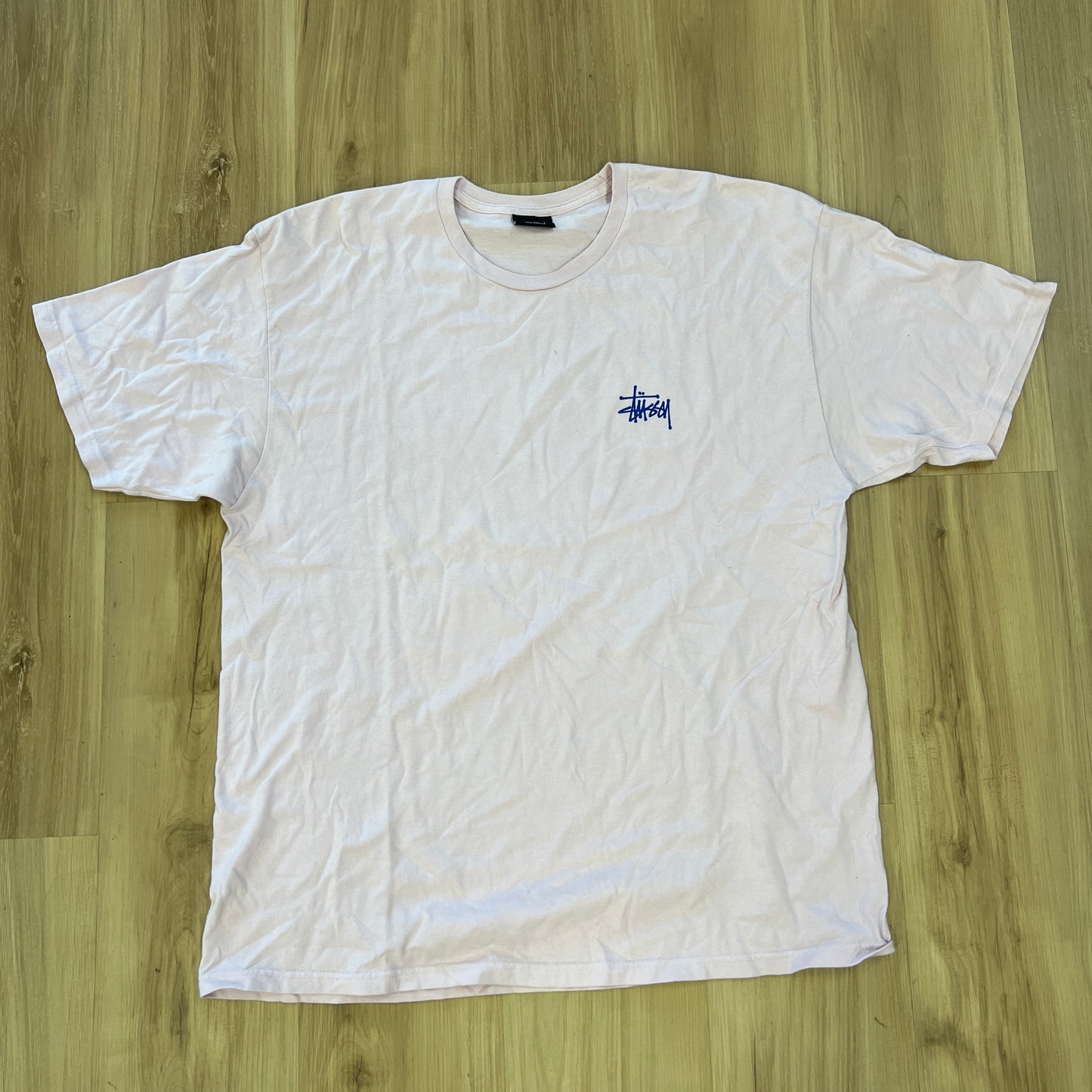 Basic Stussy Logo Tee Lavender