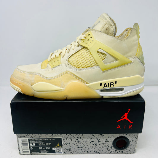 Jordan 4 Retro Off-White Sail (Women's)