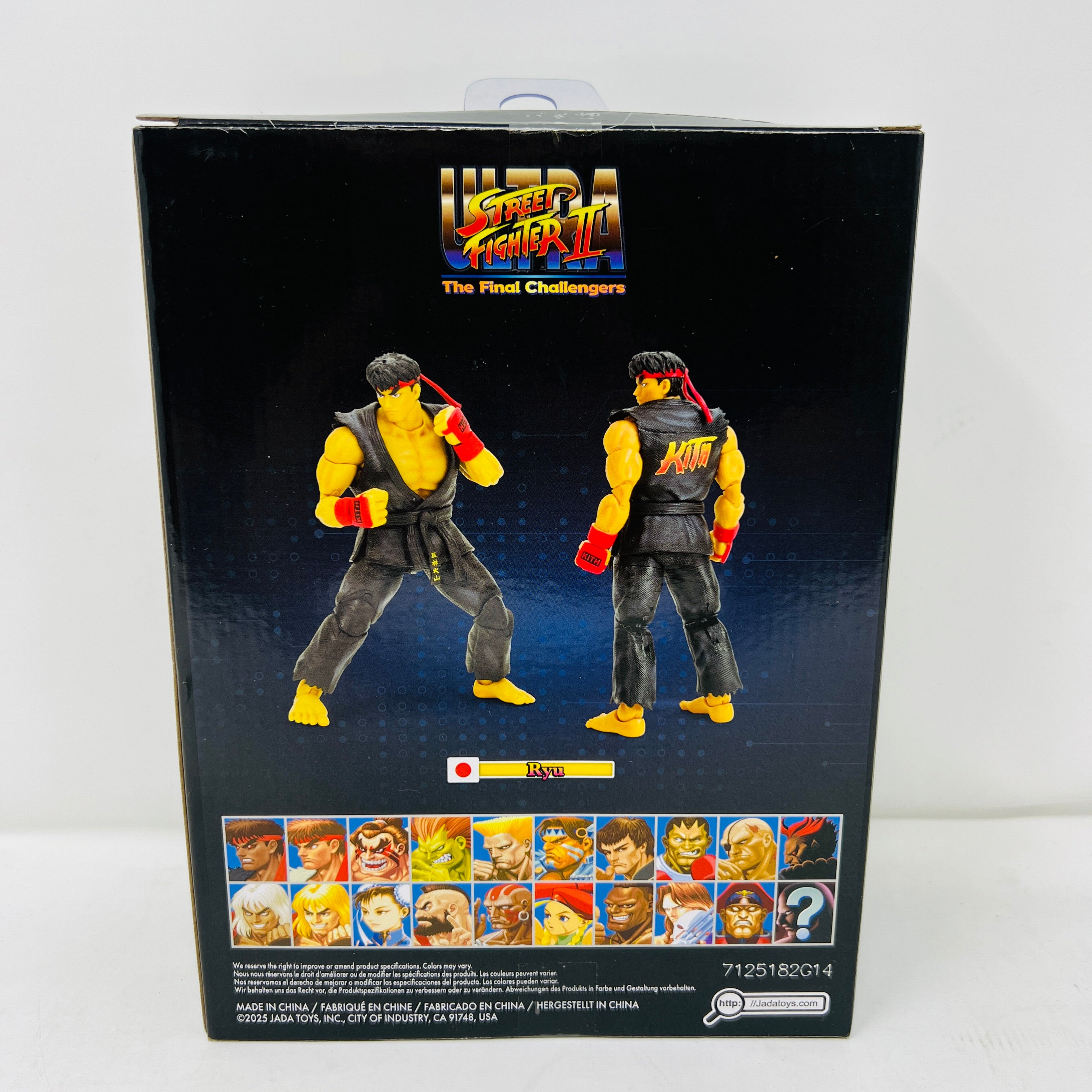 KITH MARVEL vs Capcom フィギュア リュウ Kith x Capcom for Jada Toys Ryu Figure – Holy Ground