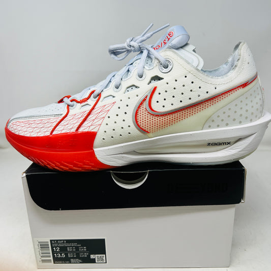 Nike Air Zoom GT Cut 3 White Picante Red