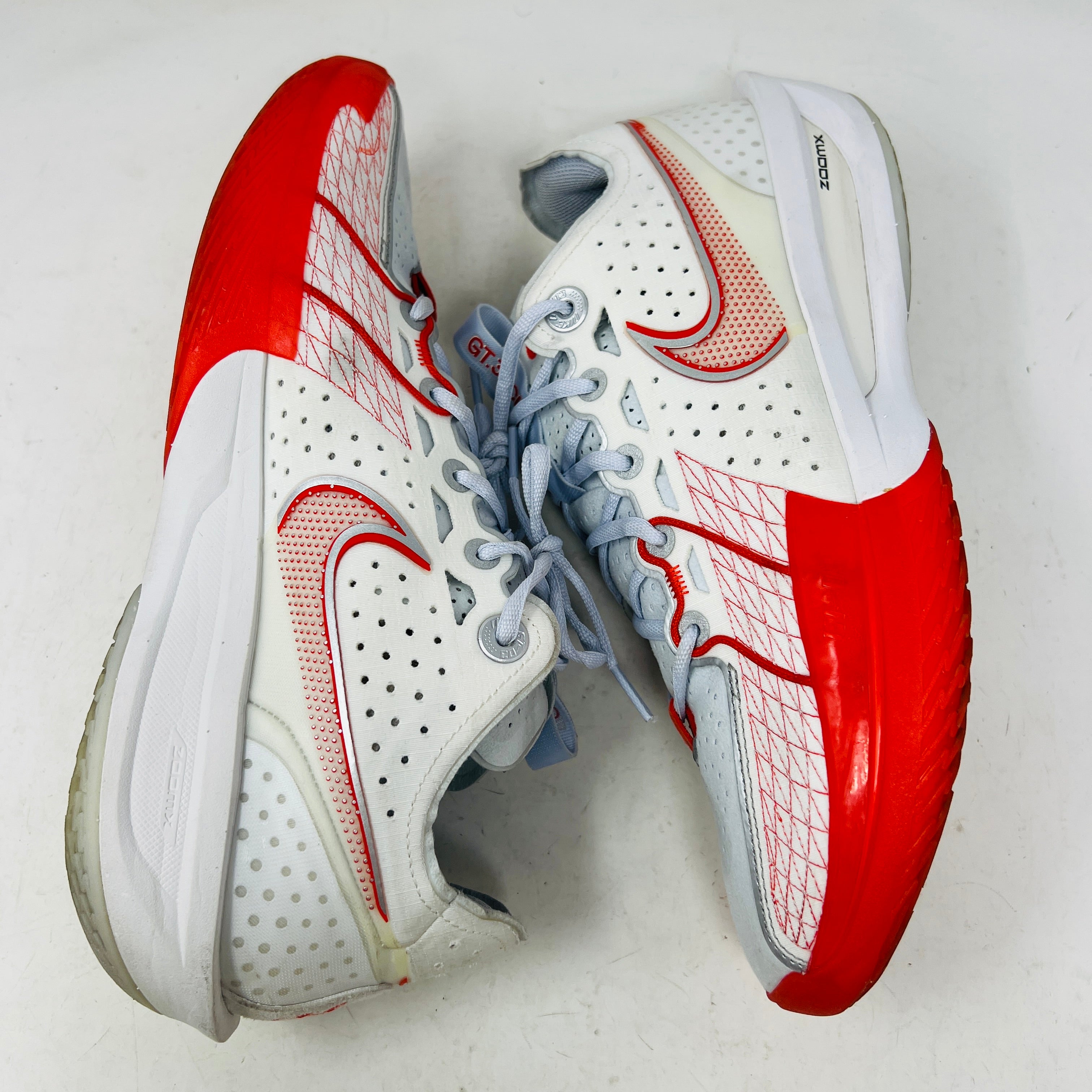 Nike Air Zoom GT Cut 3 White Picante Red – Holy Ground