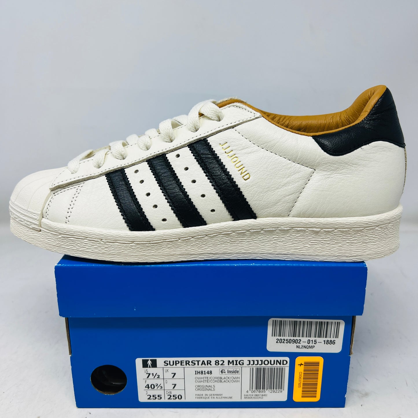 adidas Superstar 82 JJJJound Off White Made in Germany