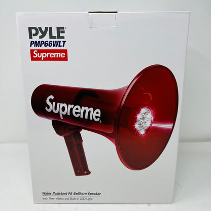 Supreme Pyle Waterproof Megaphone Red