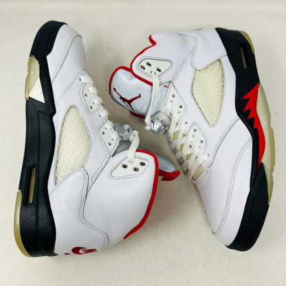 Jordan 5 Retro Fire Red Silver Tongue (2020)