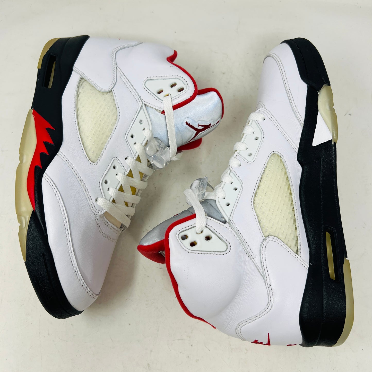 Jordan 5 Retro Fire Red Silver Tongue (2020)