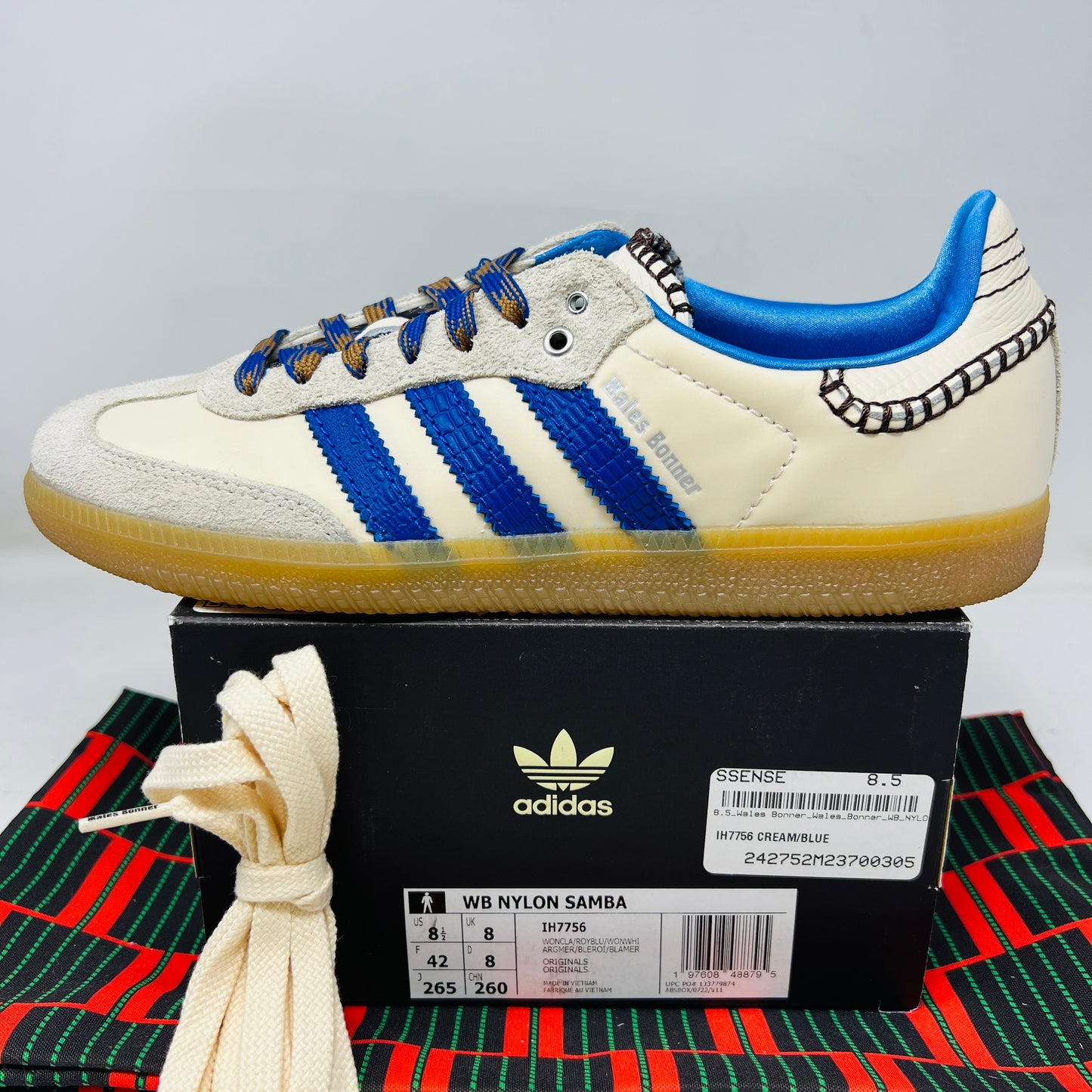 adidas Samba Nylon Wales Bonner Wonder Clay Royal