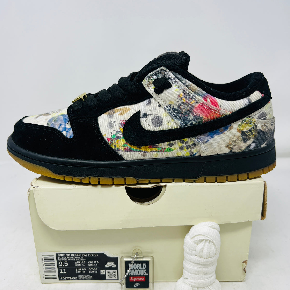 Nike SB Dunk Low Supreme Rammellzee