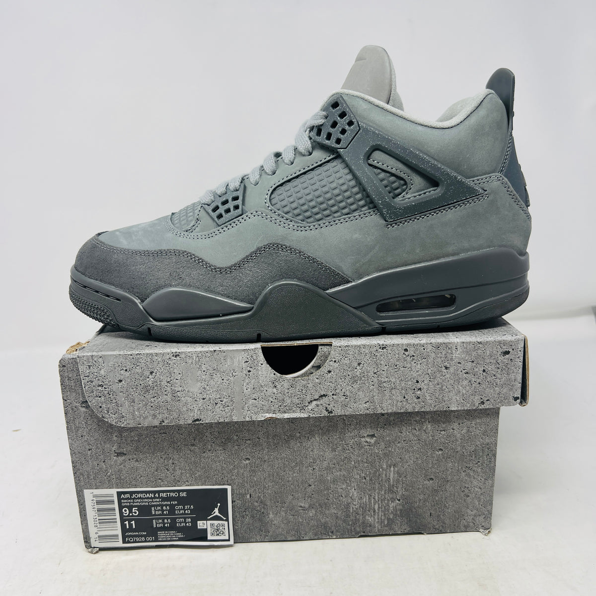 Jordan 4 Retro SE Paris Olympics Wet Cement