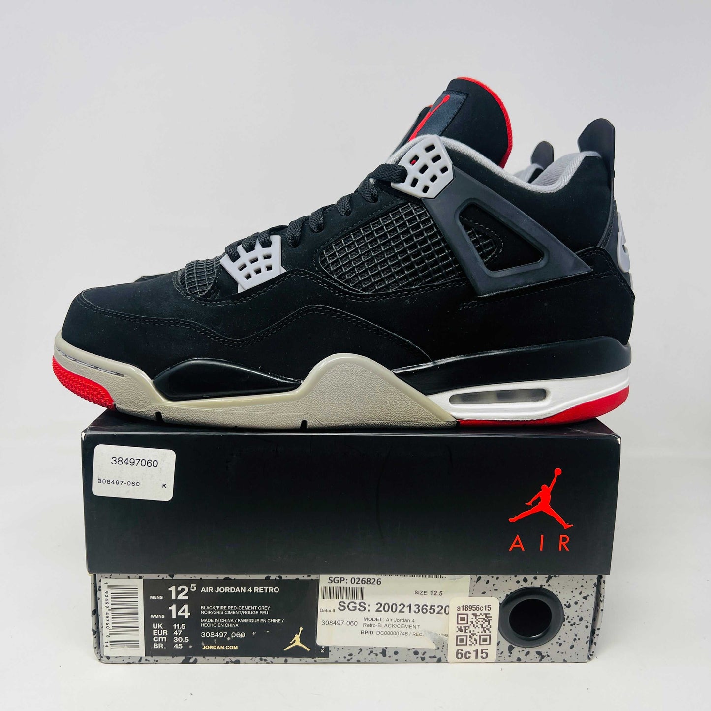 Jordan 4 Retro Bred (2019)