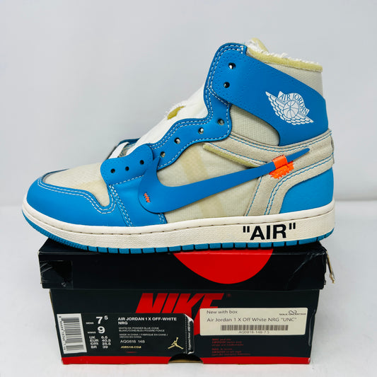 Jordan 1 Retro High Off-White University Blue