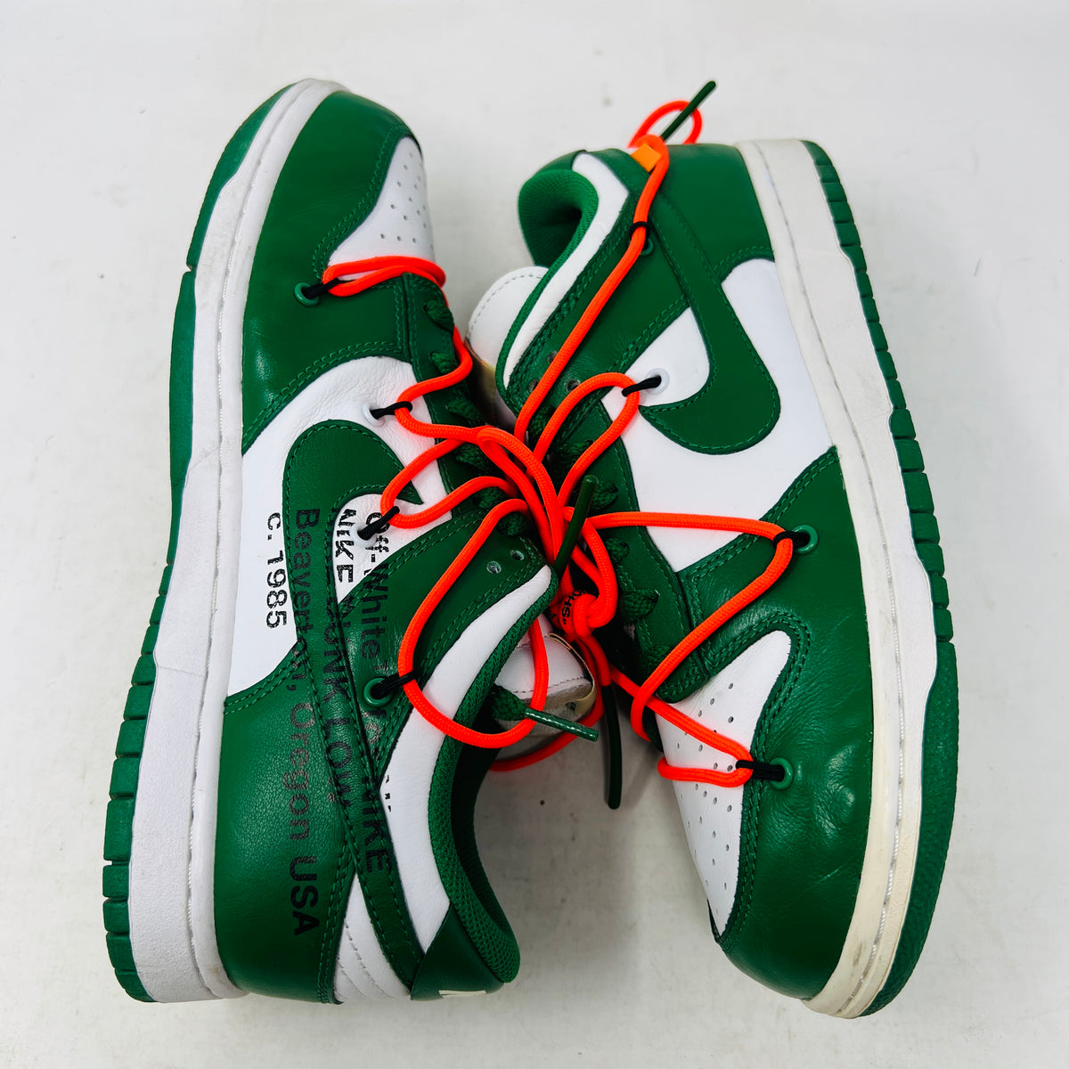 Nike Dunk Low Off-White Pine Green