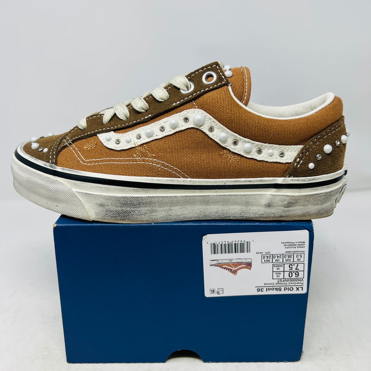 Vans LX Old Skool 36 Pearlized Pack Vintage Cocoa Brown