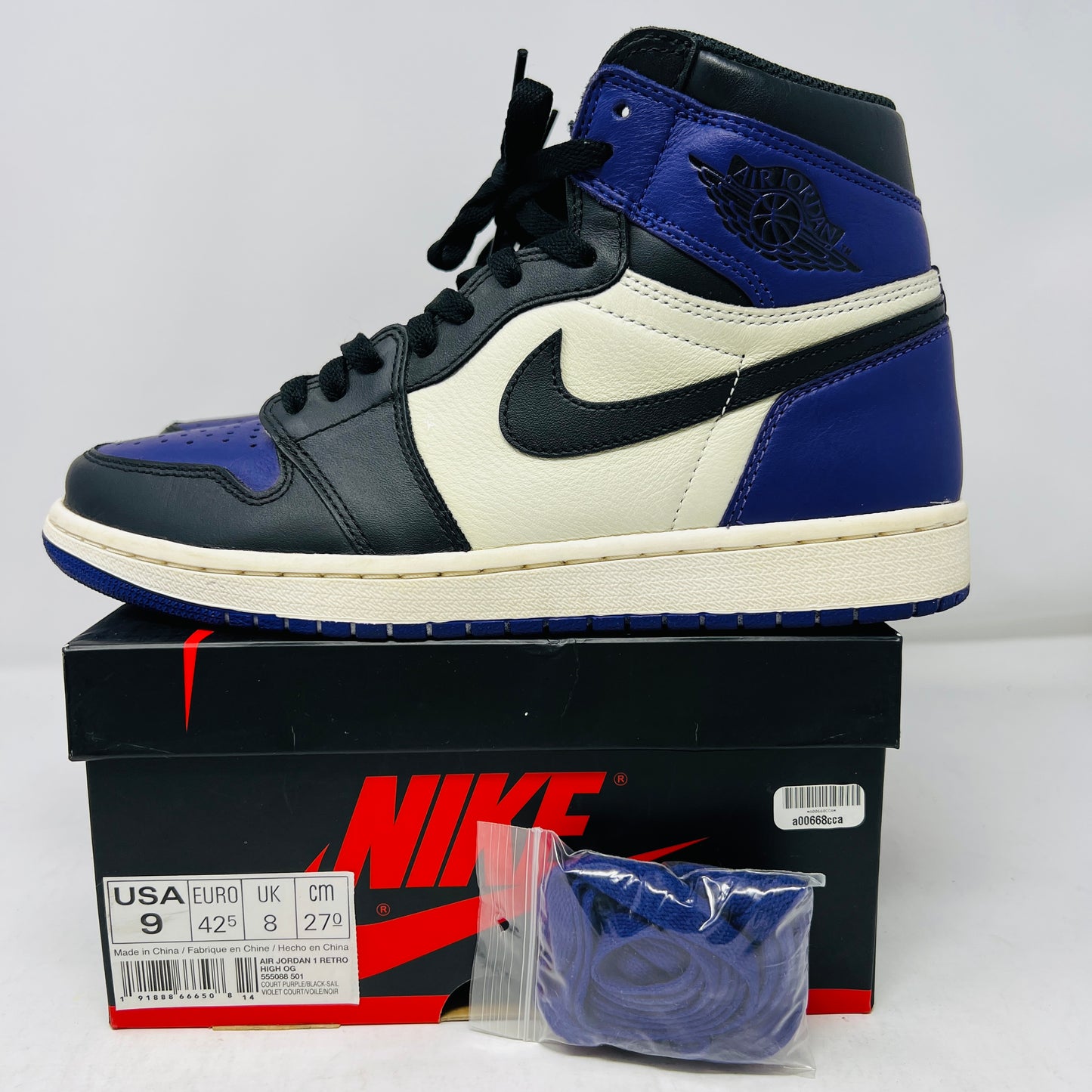Jordan 1 Retro High Court Purple