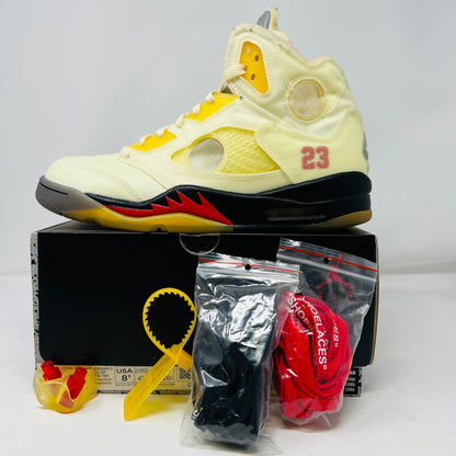 Jordan 5 Retro Off-White Sail