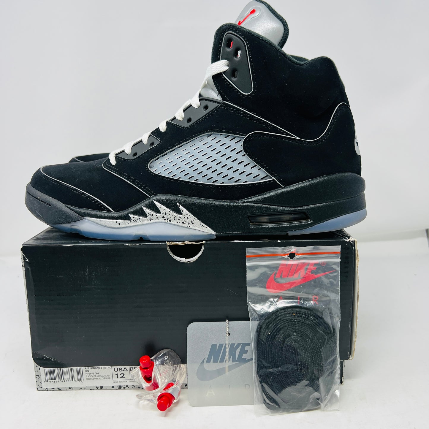 Jordan 5 Retro OG Black Metallic Reimagined