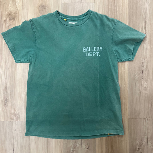 Gallery Dept. Vintage Logo Tee Hunt Green