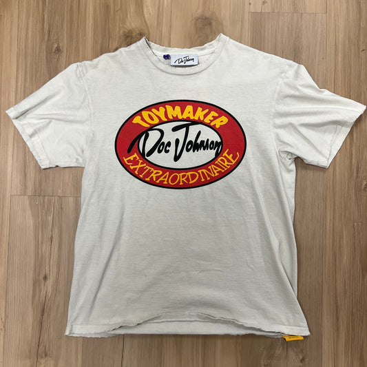 Gallery Dept. Toymaker Doc Johnson Tee Antique White/Cream