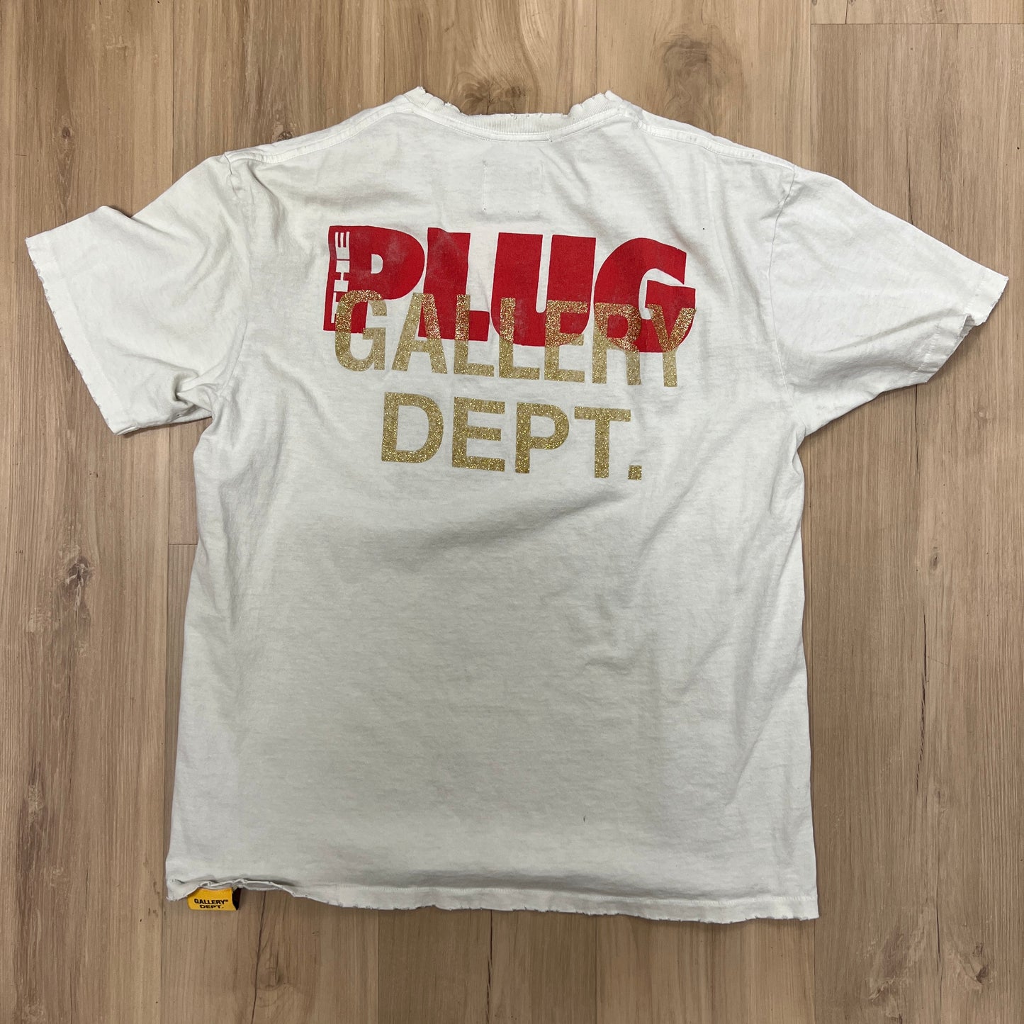 Gallery Dept. Toymaker Doc Johnson Tee Antique White/Cream