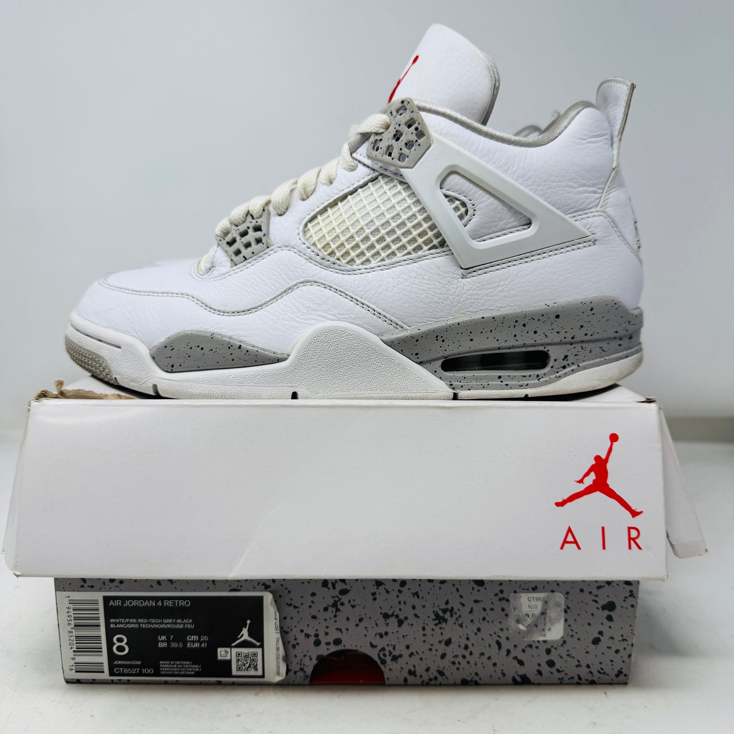 Jordan 4 Retro White Oreo (2021)
