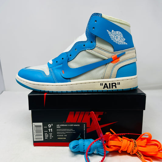 Jordan 1 Retro High Off-White University Blue