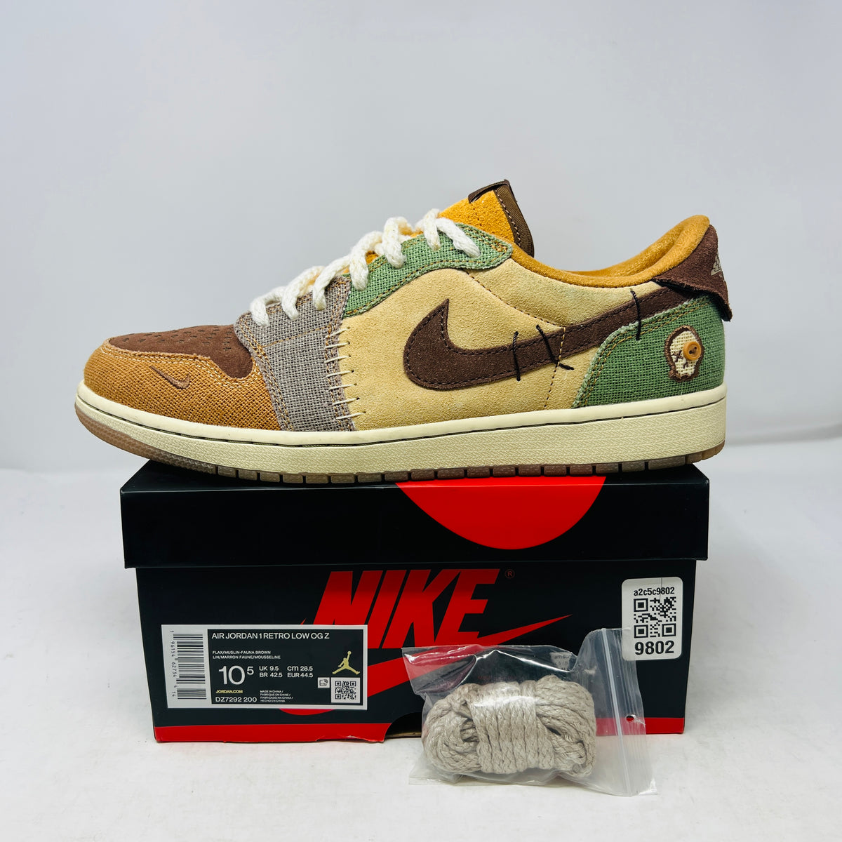 Jordan 1 Retro Low OG Zion Williamson Voodoo